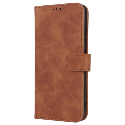 For Huawei Enjoy 60 PU Leather Skin-touch Phone Case Wallet Book Stand Flip Cover