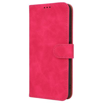 For Huawei Enjoy 60 PU Leather Skin-touch Phone Case Wallet Book Stand Flip Cover