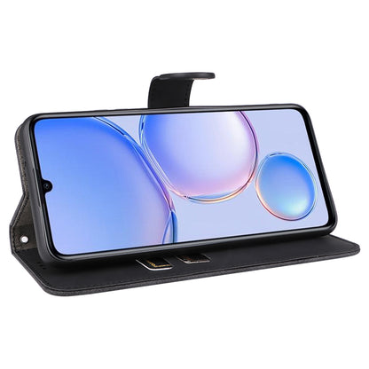 For Huawei Enjoy 60 PU Leather Skin-touch Phone Case Wallet Book Stand Flip Cover