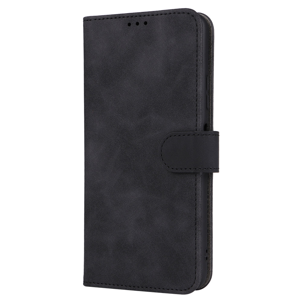 For Huawei Enjoy 60 PU Leather Skin-touch Phone Case Wallet Book Stand Flip Cover