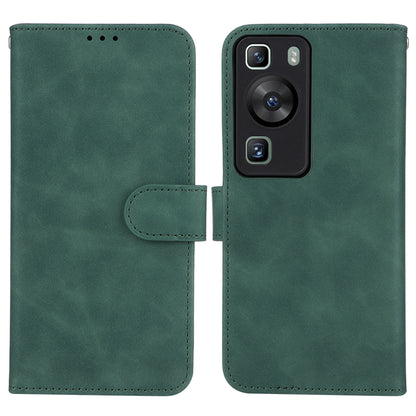 For Huawei P60 / P60 Pro Wallet Phone Case PU Leather Skin-touch Stand Folio Shockproof Cover