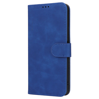 For vivo iQOO Z7 5G Skin-touch Leather Phone Case Wallet Stand Folio Flip Cover
