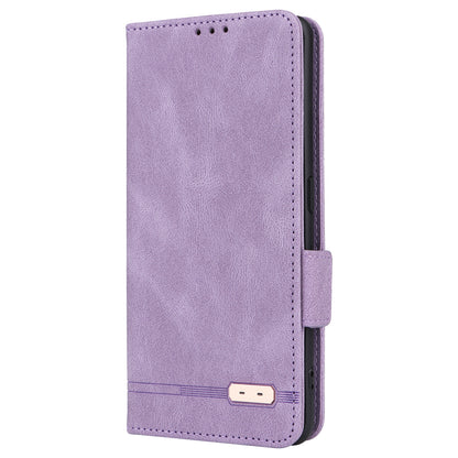 For Oppo Find X6 Hardware Decor Stand Cover PU Leather Wallet Anti-drop Phone Case
