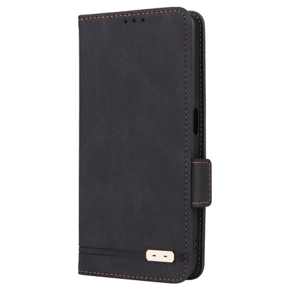 For Realme V30 / V30t 5G Hardware Decor PU Leather Phone Case Drop-proof Wallet Stand Cover