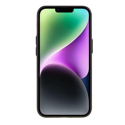 For iPhone 14 Plus Shockproof Case Anti-Drop Matte TPU Phone Cover with Metal Camera Lens Frame