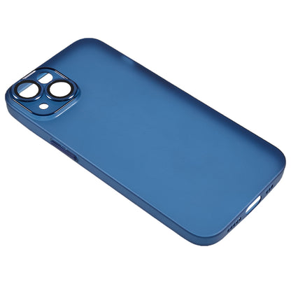 Protective Case for iPhone 13 Anti-Drop Matte TPU Phone Cover with Metal Camera Lens Frame