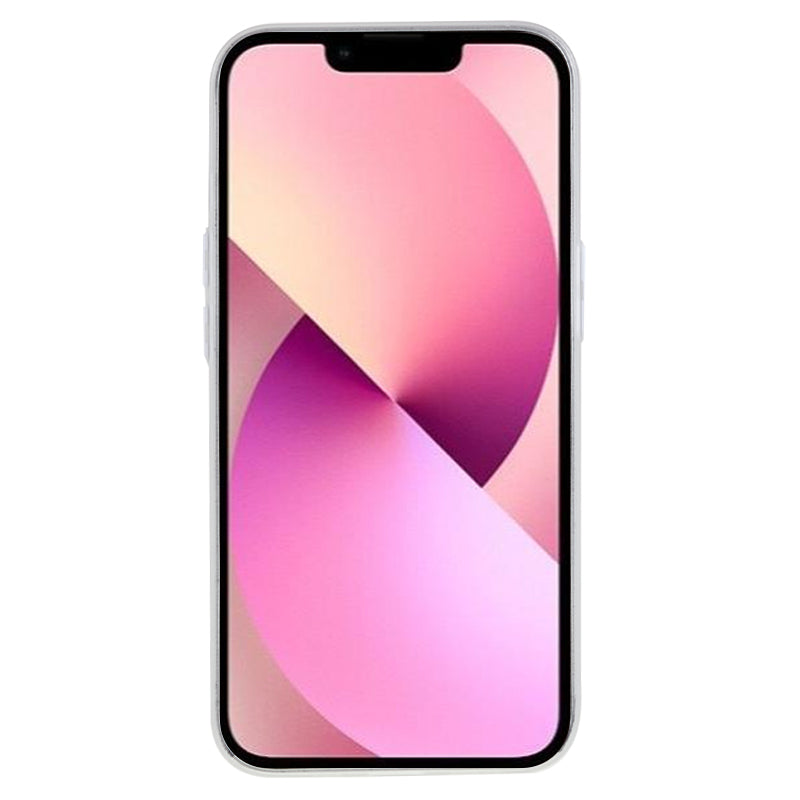 Protective Case for iPhone 13 Anti-Drop Matte TPU Phone Cover with Metal Camera Lens Frame