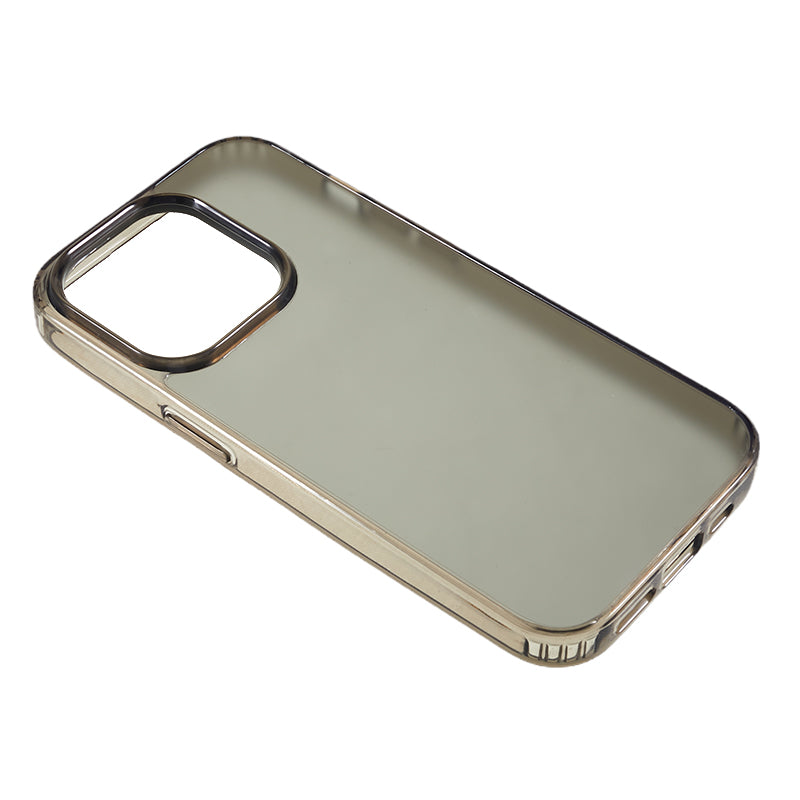 For iPhone 13 Pro Max 6.7 inch Smooth Matte Phone Cover TPU + Acrylic Non-Slip Shockproof Cover