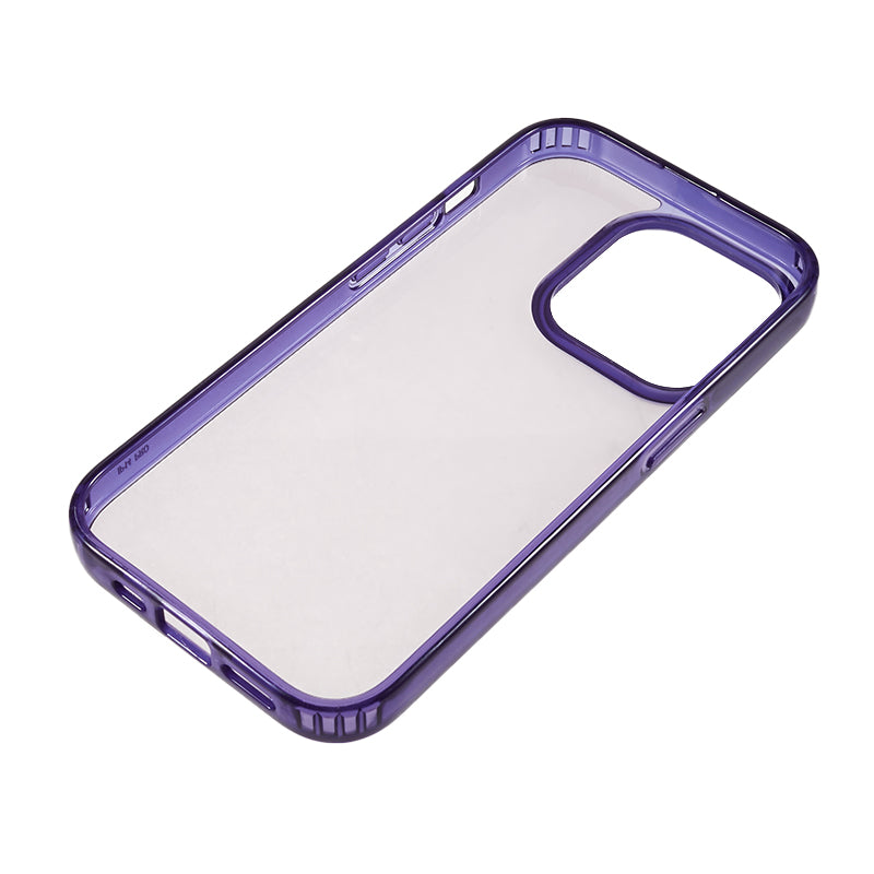 For iPhone 13 Pro Max 6.7 inch Smooth Matte Phone Cover TPU + Acrylic Non-Slip Shockproof Cover