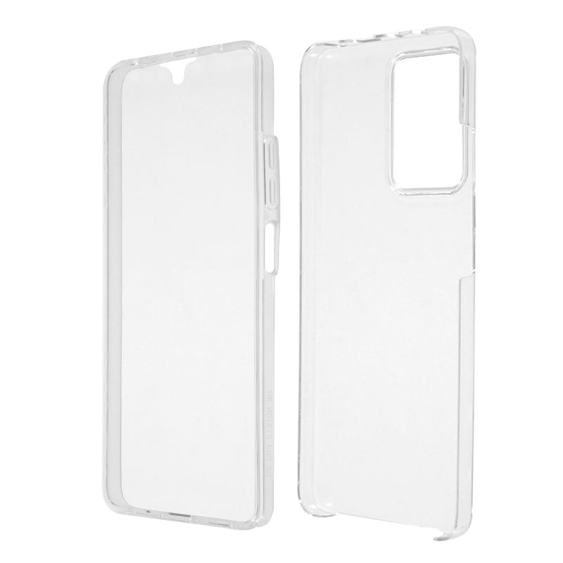 For Xiaomi Poco X5 Pro 5G / Redmi Note 12 Pro 5G Shockproof Case Anti-Fall Phone Case TPU Frame + Acrylic Back + PET Front Guard