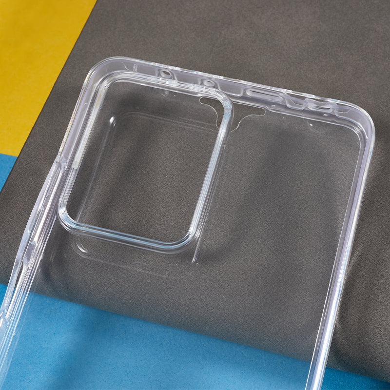 For Xiaomi Poco X5 Pro 5G / Redmi Note 12 Pro 5G Shockproof Case Anti-Fall Phone Case TPU Frame + Acrylic Back + PET Front Guard