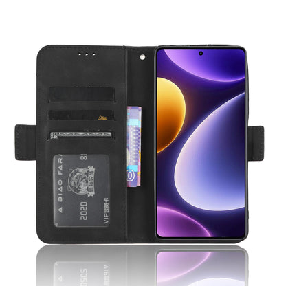 For Xiaomi Redmi Note 12 Turbo 5G / Poco F5 5G Leather Wallet Phone Case Multiple Card Slots Stand Phone Cover