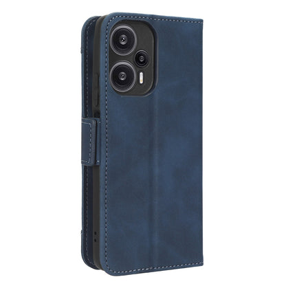 For Xiaomi Redmi Note 12 Turbo 5G / Poco F5 5G Leather Wallet Phone Case Multiple Card Slots Stand Phone Cover
