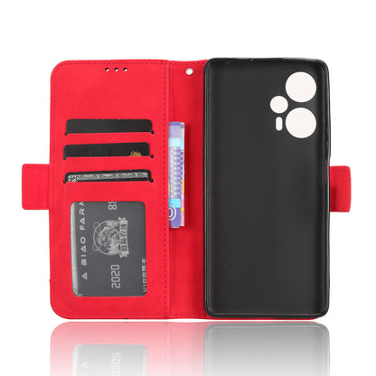 For Xiaomi Redmi Note 12 Turbo 5G / Poco F5 5G Leather Wallet Phone Case Multiple Card Slots Stand Phone Cover