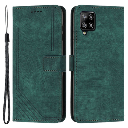For Samsung Galaxy A22 4G (EU Version) / M32 (India Version) / M32 (Global Version) 4G / F22 / M22 Case PU Leather Phone Cover