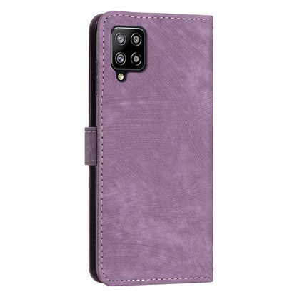 For Samsung Galaxy A22 4G (EU Version) / M32 (India Version) / M32 (Global Version) 4G / F22 / M22 Case PU Leather Phone Cover