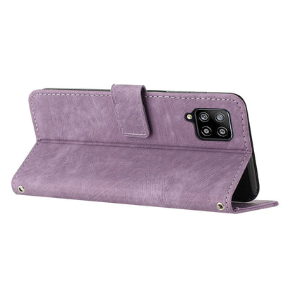 For Samsung Galaxy A22 4G (EU Version) / M32 (India Version) / M32 (Global Version) 4G / F22 / M22 Case PU Leather Phone Cover