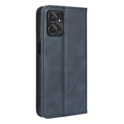 For Motorola Moto G Power 5G Retro Phone Case Stand Wallet PU Leather Anti-drop Phone Cover