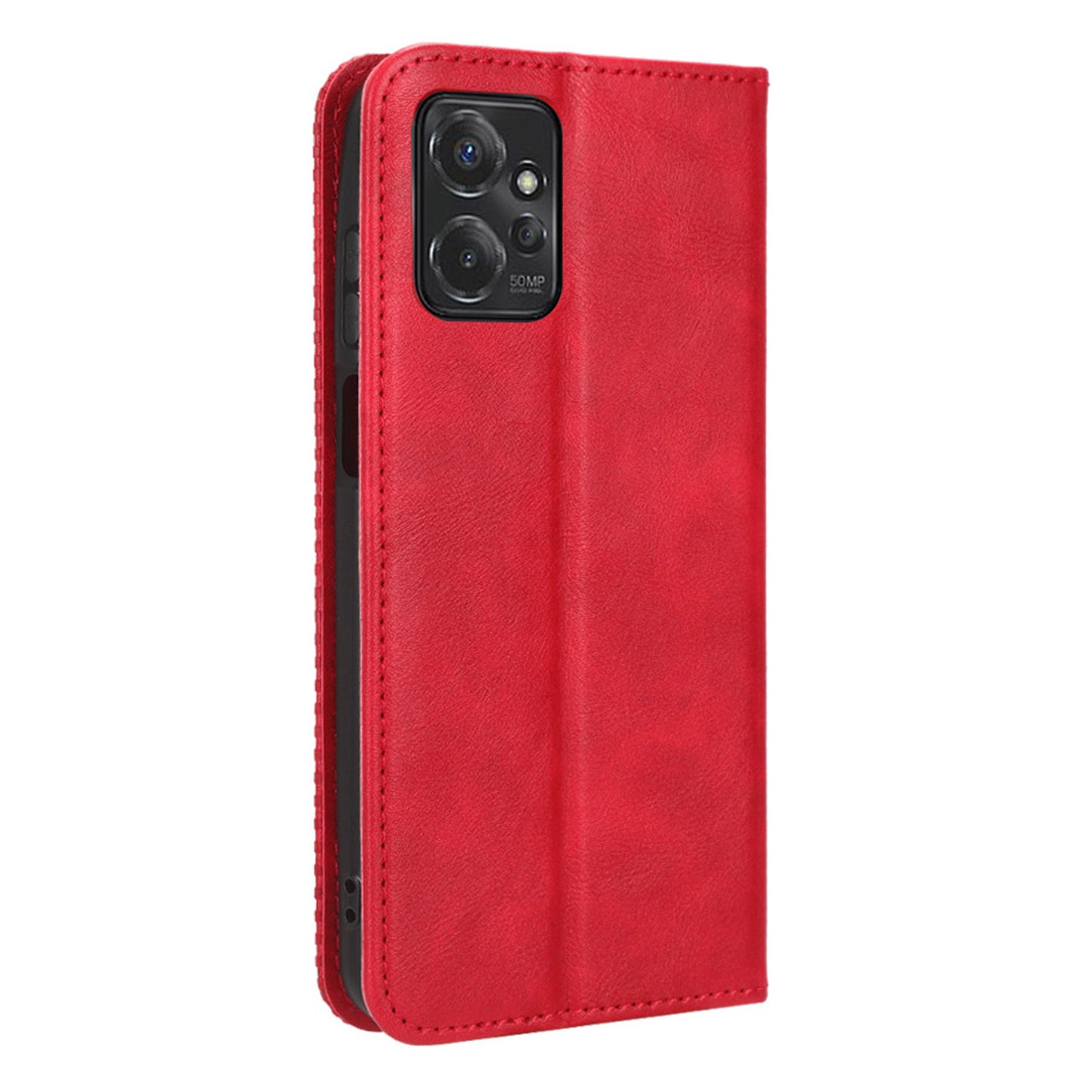 For Motorola Moto G Power 5G Retro Phone Case Stand Wallet PU Leather Anti-drop Phone Cover