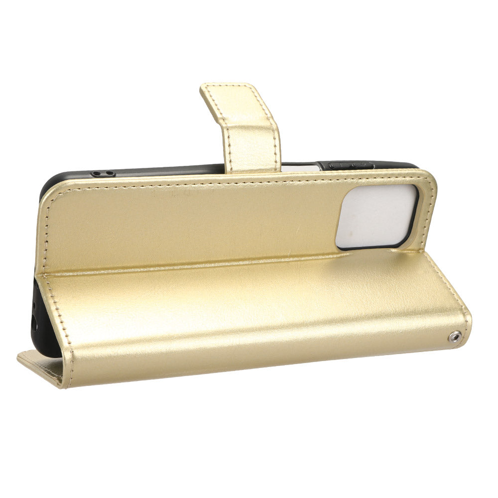 For Motorola Moto G Power 5G PU Leather Wallet Phone Case Crazy Horse Texture Stand Cover