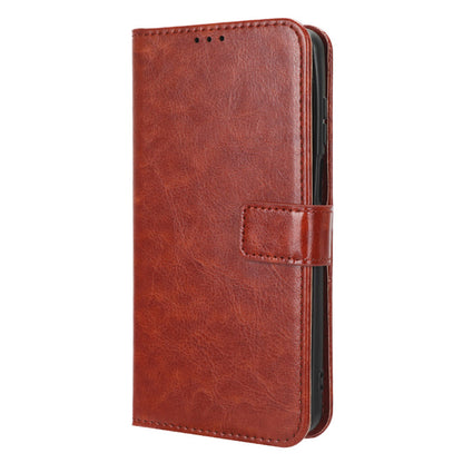 For Motorola Moto G Power 5G PU Leather Wallet Phone Case Crazy Horse Texture Stand Cover