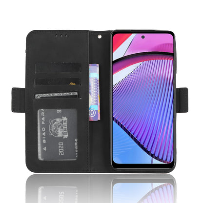 Multiple Card Slots Phone Case for Motorola Moto G Power 5G , PU Leather Stand Wallet Cover