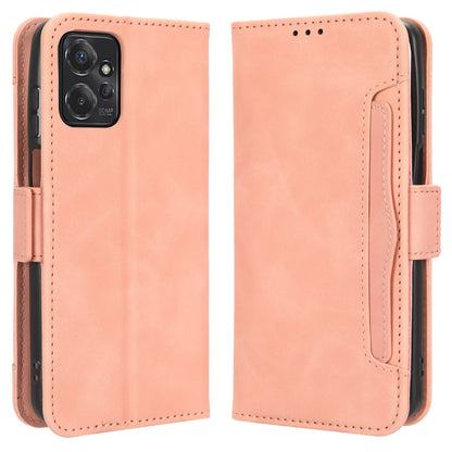 Multiple Card Slots Phone Case for Motorola Moto G Power 5G , PU Leather Stand Wallet Cover
