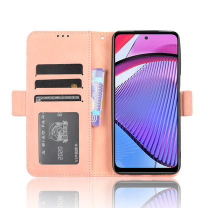 Multiple Card Slots Phone Case for Motorola Moto G Power 5G , PU Leather Stand Wallet Cover