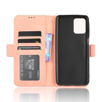 Multiple Card Slots Phone Case for Motorola Moto G Power 5G , PU Leather Stand Wallet Cover