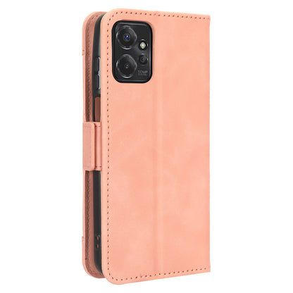 Multiple Card Slots Phone Case for Motorola Moto G Power 5G , PU Leather Stand Wallet Cover
