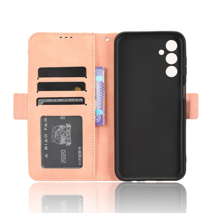 Wallet PU Leather Case for Samsung Galaxy M14 5G , Multiple Card Slots Phone Stand Cover