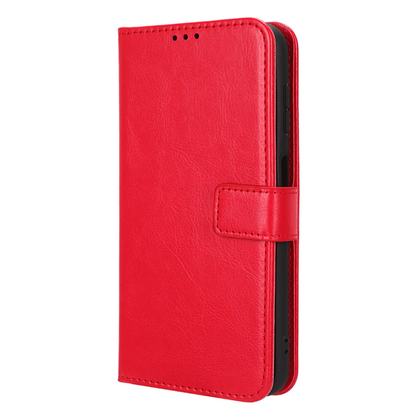 For Samsung Galaxy M14 5G Shockproof Leather Phone Case Wallet Crazy Horse Texture Phone Stand Cover