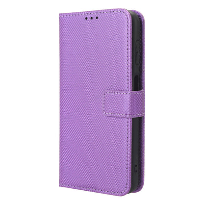 For Samsung Galaxy M14 5G Phone Leather Case Diamond Texture Stand Wallet Cell Phone Cover