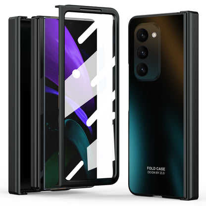 Hard PC Phone Case for Samsung Galaxy Z Fold2 5G Anti-Drop Protective Phone Shell Cover with Screen Film
