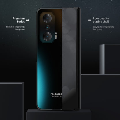 Fall-proof Phone Case for Honor Magic V Hard PC Protective Phone Shell Cover with Screen Film