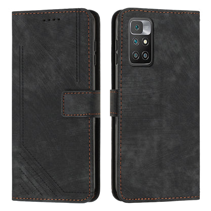 For Xiaomi Redmi Note 11 4G (MediaTek) / Redmi 10 2022 4G / Redmi 10 4G (2021) / Redmi 10 Prime Phone Leather Case Wallet Stand Cover