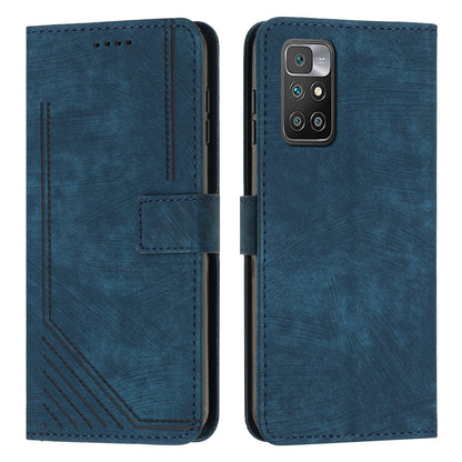 For Xiaomi Redmi Note 11 4G (MediaTek) / Redmi 10 2022 4G / Redmi 10 4G (2021) / Redmi 10 Prime Phone Leather Case Wallet Stand Cover