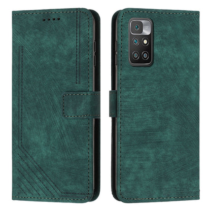 For Xiaomi Redmi Note 11 4G (MediaTek) / Redmi 10 2022 4G / Redmi 10 4G (2021) / Redmi 10 Prime Phone Leather Case Wallet Stand Cover