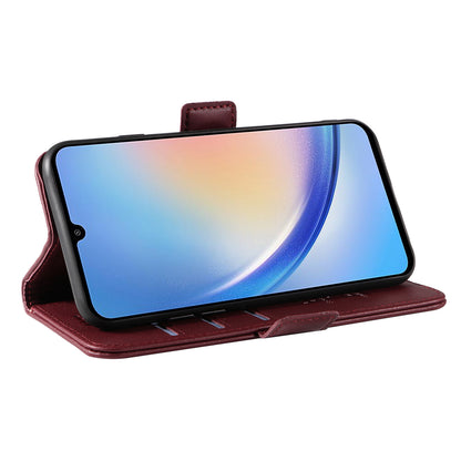 YIKATU YK-003 PU Leather Flip Cover for Samsung Galaxy A34 5G Phone Case with Wallet