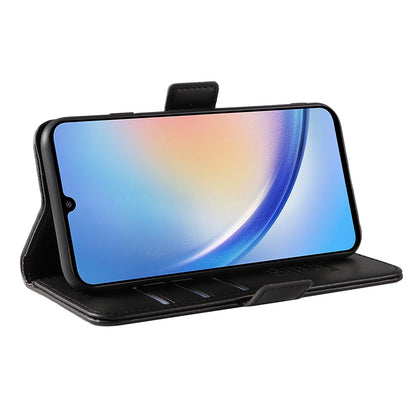 YIKATU YK-003 PU Leather Flip Cover for Samsung Galaxy A34 5G Phone Case with Wallet