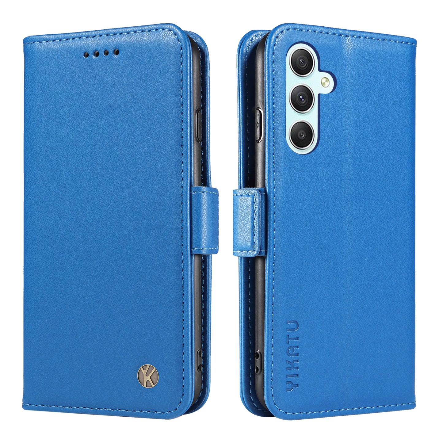YIKATU YK-003 PU Leather Flip Cover for Samsung Galaxy A34 5G Phone Case with Wallet
