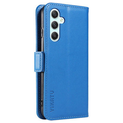 YIKATU YK-003 PU Leather Flip Cover for Samsung Galaxy A34 5G Phone Case with Wallet