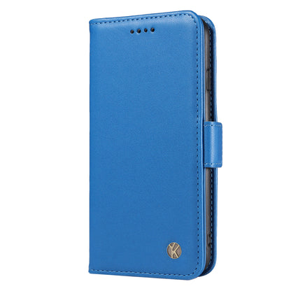 YIKATU YK-003 For iPhone 14 PU Leather Magnetic Flip Case Wallet Stand Protective Cover