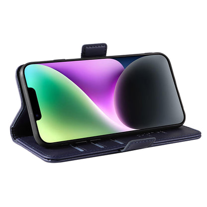 YIKATU YK-003 For iPhone 14 PU Leather Magnetic Flip Case Wallet Stand Protective Cover