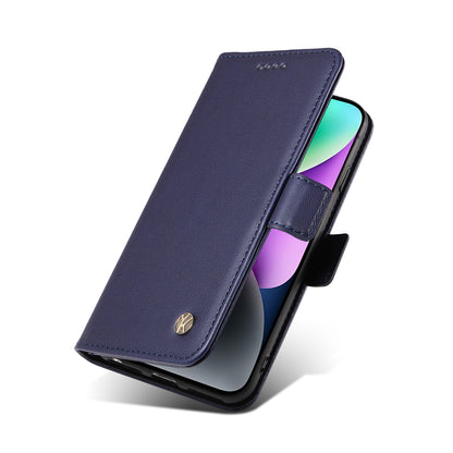 YIKATU YK-003 For iPhone 14 PU Leather Magnetic Flip Case Wallet Stand Protective Cover