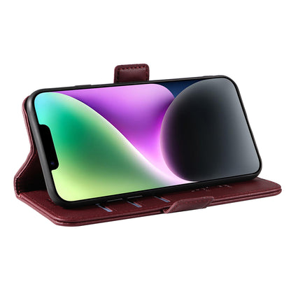 YIKATU YK-003 For iPhone 14 PU Leather Magnetic Flip Case Wallet Stand Protective Cover