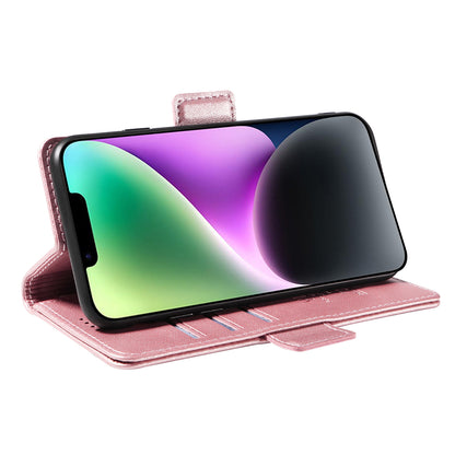 YIKATU YK-003 For iPhone 14 PU Leather Magnetic Flip Case Wallet Stand Protective Cover