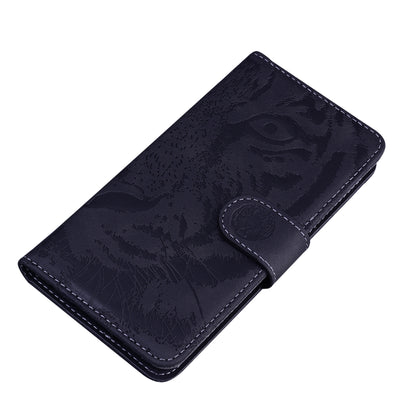 Wallet Stand Case for Xiaomi 13 Lite / Civi 2 5G PU Leather Tiger Imprinted Shockproof Phone Cover
