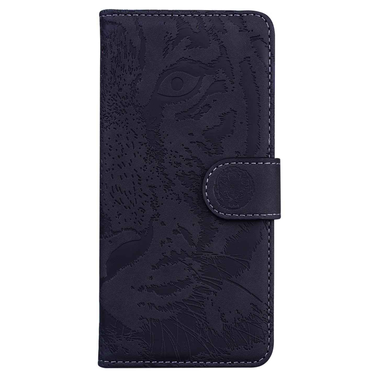 Wallet Stand Case for Xiaomi 13 Lite / Civi 2 5G PU Leather Tiger Imprinted Shockproof Phone Cover