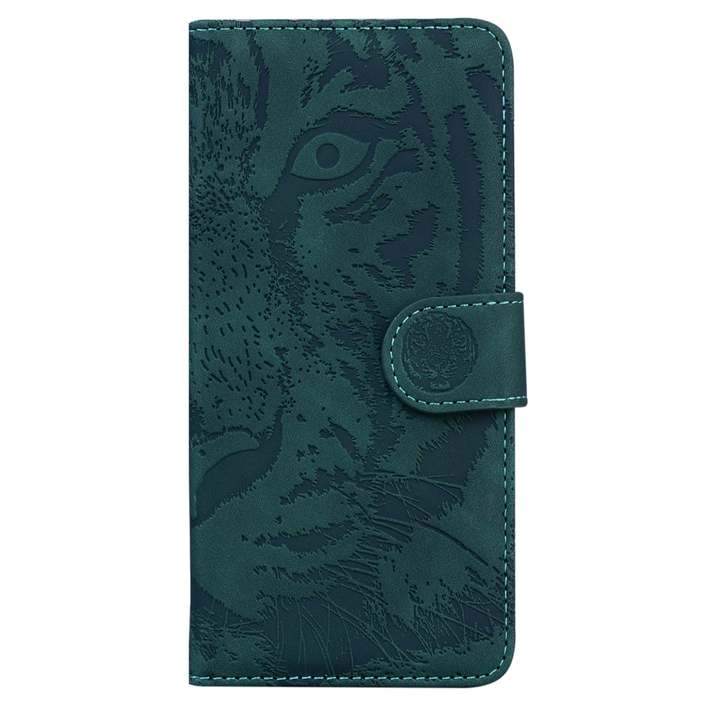 Wallet Stand Case for Xiaomi 13 Lite / Civi 2 5G PU Leather Tiger Imprinted Shockproof Phone Cover
